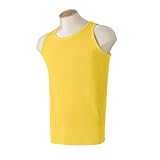1976 - Small - Sunburst 6 oz Pigment-Dyed Cotton Tank Top by Authentic Pigment