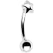 Sterling Silver Star Upper Belly Ring