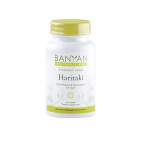 Haritaki - Detoxification & Rejuvenation for Vata, 90 tabs,(Banyan Botanicals)