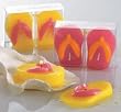 Yellow Flip Flop Candles