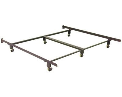 Super Duty Wedge Lock Steel Bed Frame, King