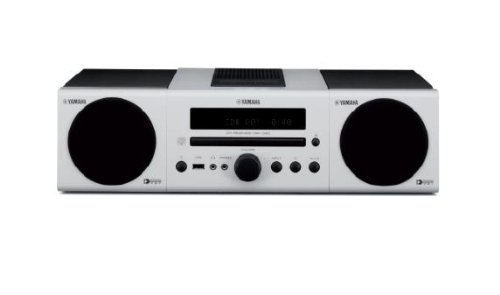 Yamaha MCR 040 Kompaktanlage (MP3-CD-Player, Apple iPod-Dock, USB) weiss