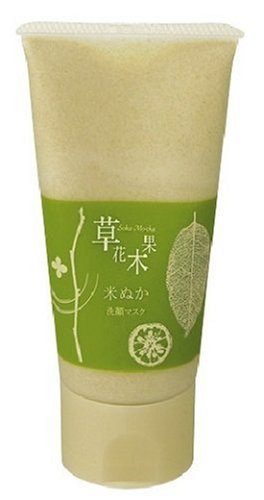 草花木果 米ぬかの洗顔マスク 110G