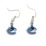 Vancouver Canucks Official Logo Earrings