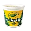 Crayola Air Dry Clay 5 Lb Bucket, White