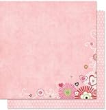 Bo Bunny Press - Sweetie Pie Collection - 12 x 12 Double Sided Paper - Sweetie Pie