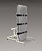Bariatric Tilt Tables - Bariatric Tilt Table 34'W x 77'L x 33'H A heavy-duty electric motor controls the angle of tilt on this table from 0? to 90?. Tilt indicator display lets you note the proper degree of tilt. It has a generous 34' wide surface with an extra-wide footboard (23'W x 18'D), and 2'-thick high-density foam padding. Hand control operates table from either side. Includes three extra-long safety straps. Heavy-duty steel frame with gray vinyl upholstery. 3' locking casters. 110V. U.L. listed. Product photo may not exactly match the product offered for sale. Please refer to the product description.