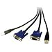 6' USB 2.0/SXGA KVM Cable