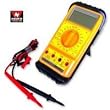 Neiko Handheld Pocket AC/DC Digital Multimeter Tester with Stand, Extra Large LCD Screen Display