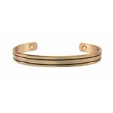 Kala-isbijoux - Bracelet Cuivre Magn�tique avec 2 aimants 2500 Gauss - 18 cm -Hommepar Kala-isbijoux