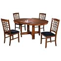 Berkline Mission Way Collection Walker Butterfly Leaf Table