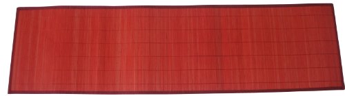 Zeller Home Other Runner cm Living runners 26784 zeller 33 table 120 x Red & Table Bamboo Zeller Home Other Runner cm Living runners 26784 zeller 33 table 120 x Red & Table Bamboo
