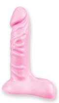 Doc Johnson Ballsy Super Dong, 9-Inch, Hot Pink
