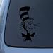 All Products : CAT IN THE HAT - Vinyl Decal Sticker #A1007 | Vinyl Color: Black