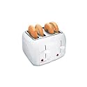 Proctor Silex 24450 4-Slice Cool-Touch Toaster, White