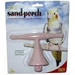 JW Pet Insight Sand Perch T Perch for Parakeets, Cockatiels & Similar Sized Birds (Regular)