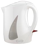 Haden 14593 1.7 L Capacity Plastic Corded Kettle in White, 2200 W