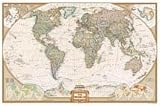 World Executive Wall Map Laminated