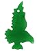 Flying Eagle Pendant - Green Aventurine - 45X67mm