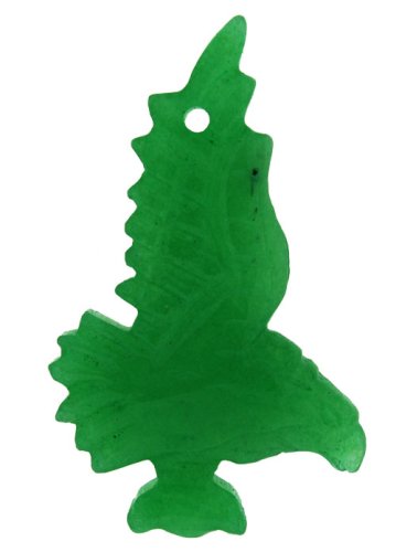 Click here to buy Flying Eagle Pendant 45X67mm - Green Aventurine - Set of 3 by Toltec Trading Company.