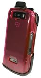 Verizon Wireless Holster with belt clip that accomodates the Snap On Hard Shell Cover Case for Blackberry Storm 9530