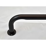 Urbanest Energy Saving Wraparound Black Out Return 1-inch Diameter Metal Rod Set (Bronze, 48"-84")