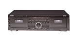 Teac W865R Twin Auto Reverse Cassette Deck, Black