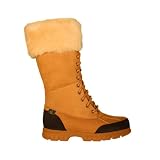 Polo Ralph Lauren Quincie Ladies Boots Wheat Nubuck 802103433246 by Polo Ralph Lauren