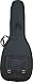 Levy's Leathers Leather Deluxe Acoustic Guitar Bag ,Black