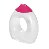 Boon Fluid- No-Spill Toddler Cup in Pink/White
