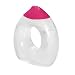 Boon Fluid-No-Spill Toddler Cup in White and Pink