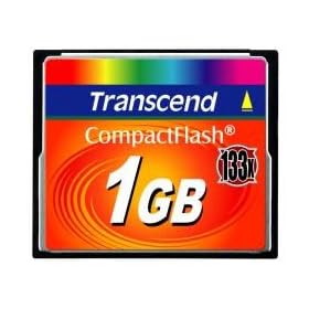 Transcend Information 1gb Cf Card (133x)