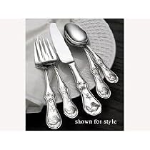 Pfaltzgraff ROOSTER chicken silverware stainless steel Daybreak Flatware Set 45-pc.