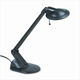 Ledu L367MB Adjustable Arm Halogen Desk Lamp, 18 Arm, Matte Black