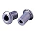 Avdel Chobert 01121-00406 Speed Fastener; 1/8 Inch (0.125 Inch), (0.062-0.125 Inch GR), Dome HD, Steel, Zinc Finish