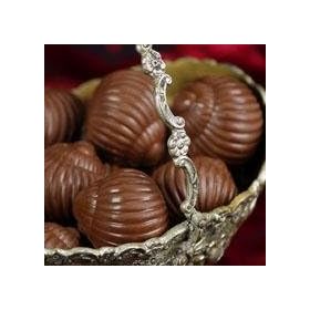 Helen Grace Chocolates, Milk Chocolate Belgian Truffle Seashells, 6 oz. Gift Box