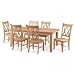 Solid Wood Dining Table (Unfinished) (30"H x 40"W x 60"D)