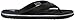 adidas Performance Men's Zeitfrei Thong Flip Flop Sandal,Black/Black/Silver,13 M US