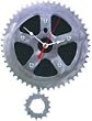 Resource Revival Recycled Bicycle Sprocket Rubber Wall Clock