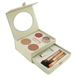 Starter Kit - Mahogany ( 2x Pressed Powder + Moisture Tint + Concealer + Blush + Lip Plumper + 3x Brush ) - Jane Iredale - MakeUp Set - Starter Kit - 9pcs