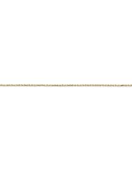 10k Yellow Gold 24in 1.5mm Machine Made D/C Rope Necklace Chain Metal Wt- 4.05g