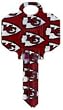 Kansas City Chiefs Schlage SC1 House Key