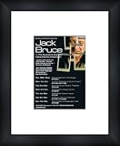 JACK BRUCE UK Tour 2001 - Custom Framed Original Ad