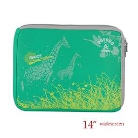 14" Sleeve Case Bag for Mini Notebook Laptop (Green)
