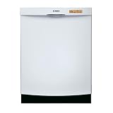 Bosch Evolution 800 Series : SHE68M02UC Semi-Integrated Dishwasher - White