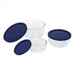 Pyrex 6010170 Storage 6 Pieces Bowl Set
