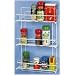 3 Shelf Spice Rack (White) (11" W x 3.25" D x 18.125" H)