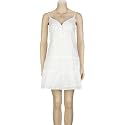 FULL TILT Tiered Dress - White