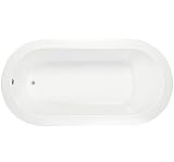 Maax Drop In Oval White Finish