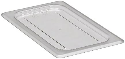 Cambro 40CWC Clear Camwear 1/4 Size Flat Food Pan Lid
